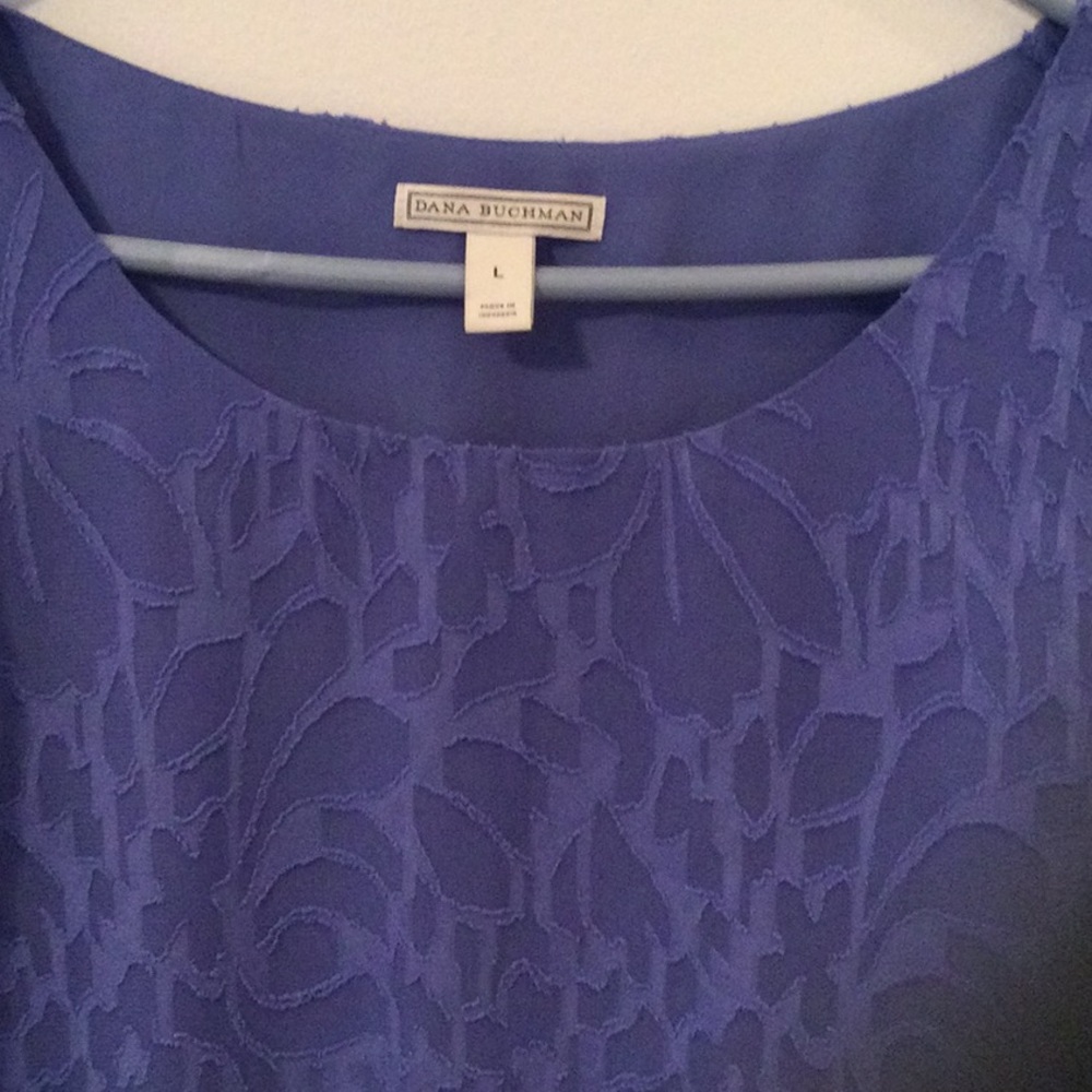 Dana Buchman, Women’s Large Royals Blue Tank NWT - Picture 5 of 5